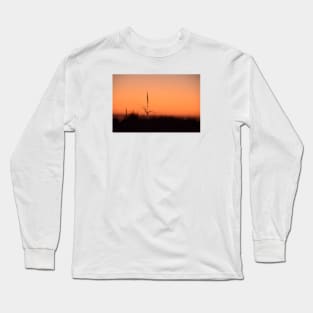 Straw in the sunset / Swiss Artwork Photography Long Sleeve T-Shirt